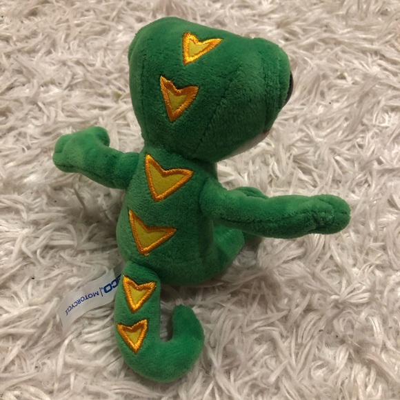 Geico Gecko Motorcycle Insurance Plush 5” - Picture 3 of 5
